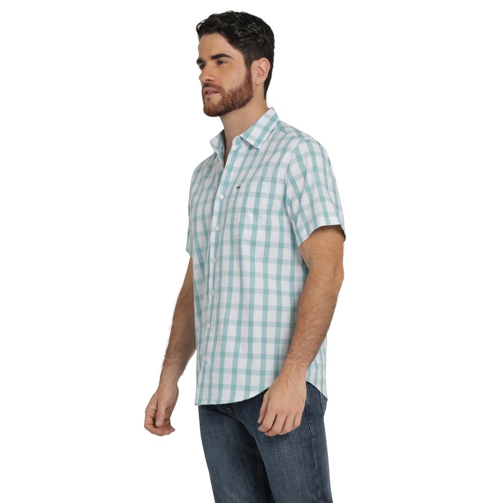 Foto 3 pulgar | Camisa Lee Hombre Quality Genuine Slim Fit Manga Corta 834 Verde