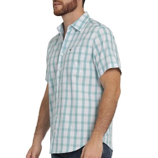 Foto 5 | Camisa Lee Hombre Quality Genuine Slim Fit Manga Corta 834 Verde