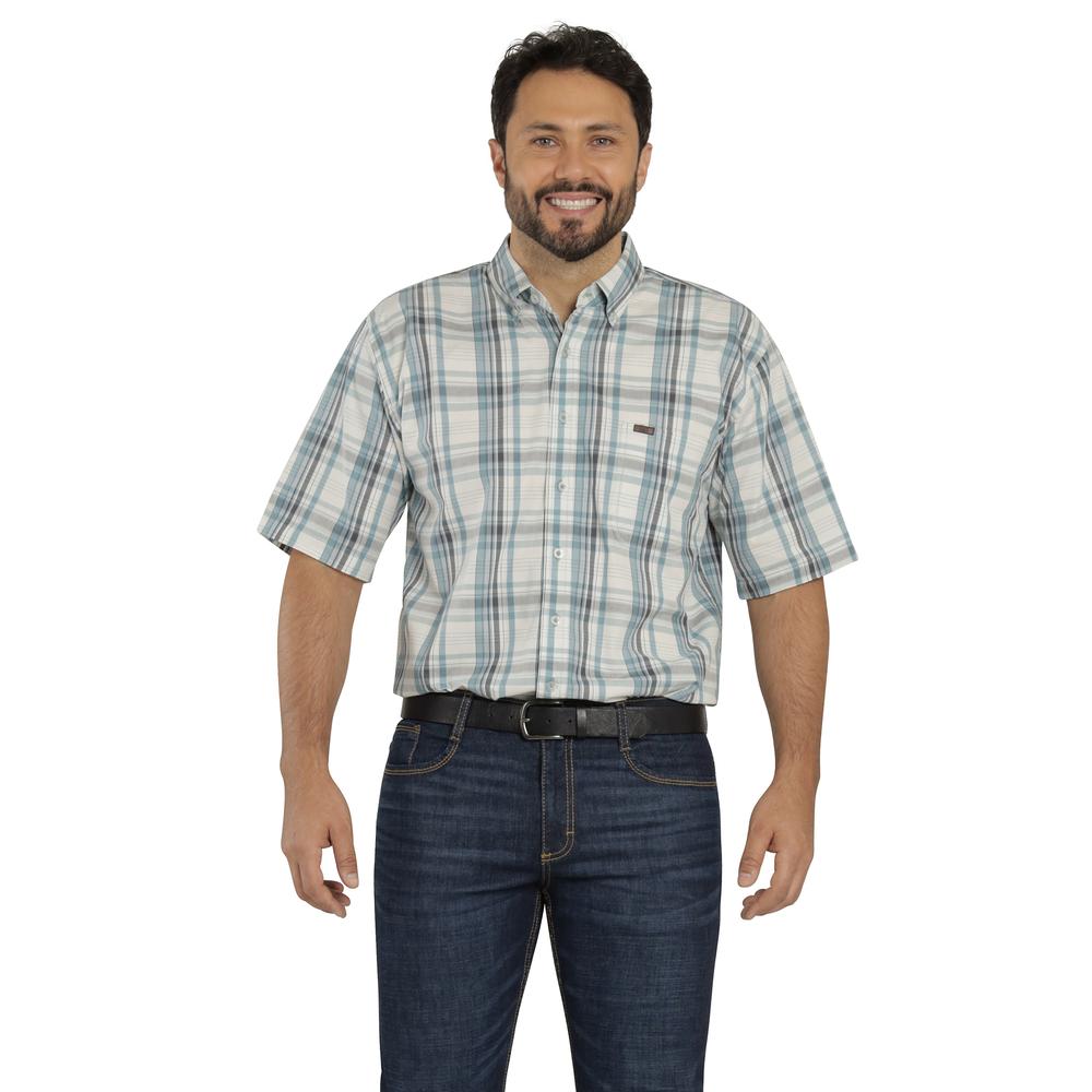 Foto 2 pulgar | Camisa Lee Hombre Classic Regular Manga Corta 754 Azul