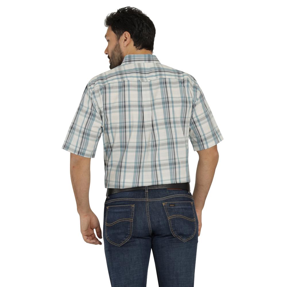 Foto 4 pulgar | Camisa Lee Hombre Classic Regular Manga Corta 754 Azul