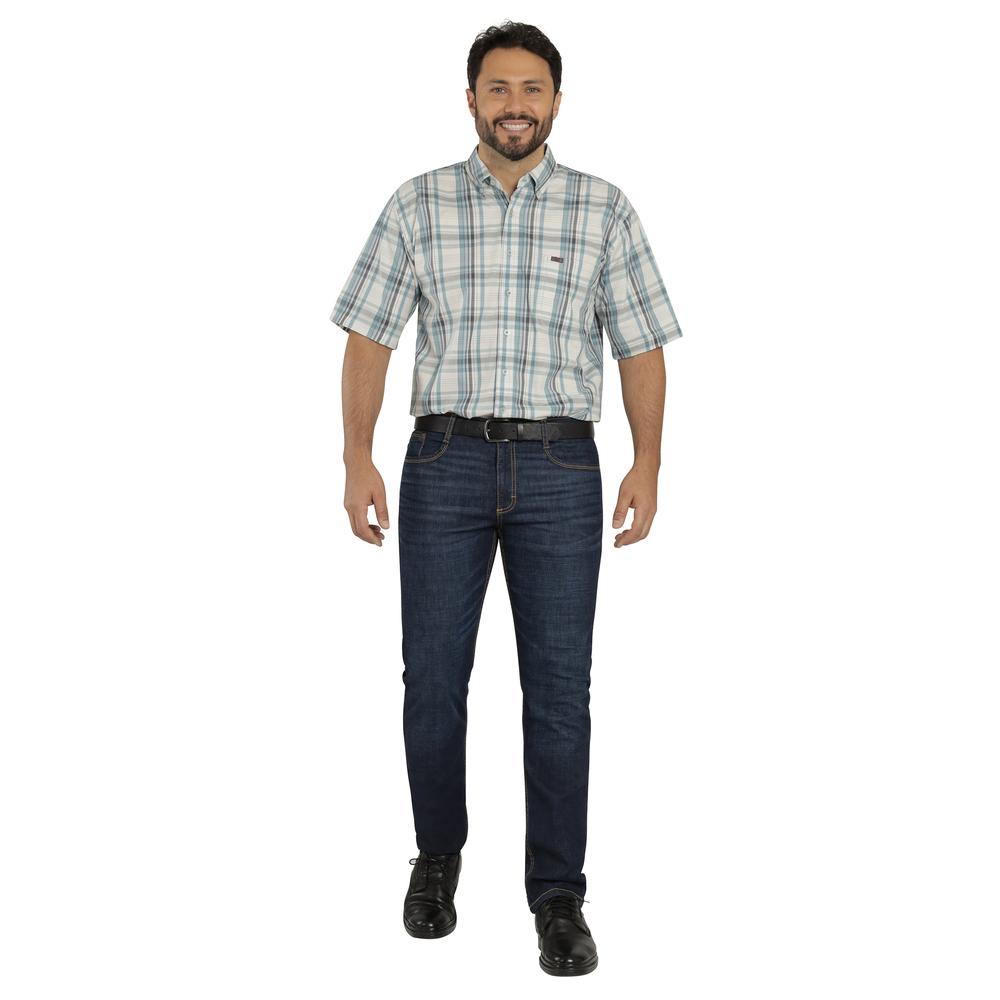 Foto 5 pulgar | Camisa Lee Hombre Classic Regular Manga Corta 754 Azul