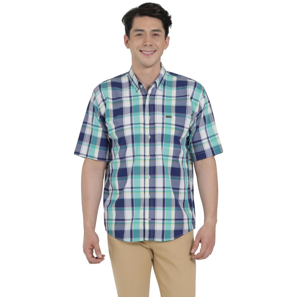 Foto 2 pulgar | Camisa Lee Hombre Classic Regular Manga Corta 668 Azul