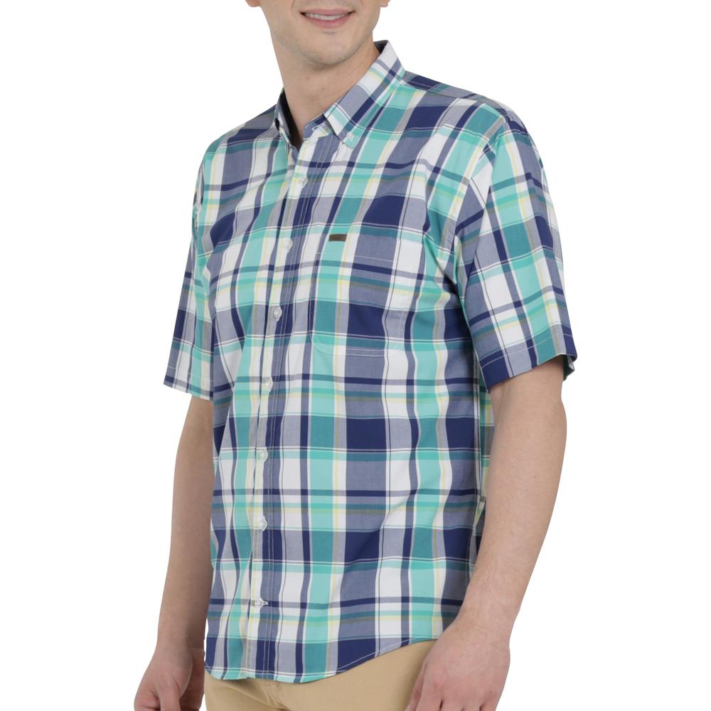 Foto 6 pulgar | Camisa Lee Hombre Classic Regular Manga Corta 668 Azul