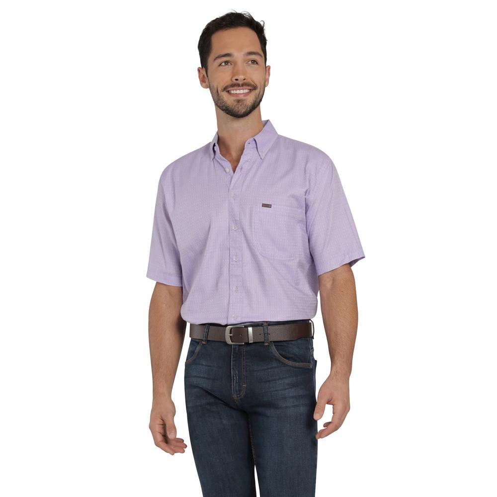 Foto 2 pulgar | Camisa Lee Hombre Classic Regular Manga Corta 765 Lila