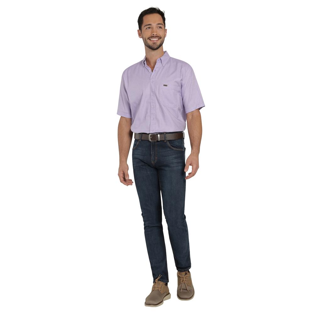 Foto 5 pulgar | Camisa Lee Hombre Classic Regular Manga Corta 765 Lila