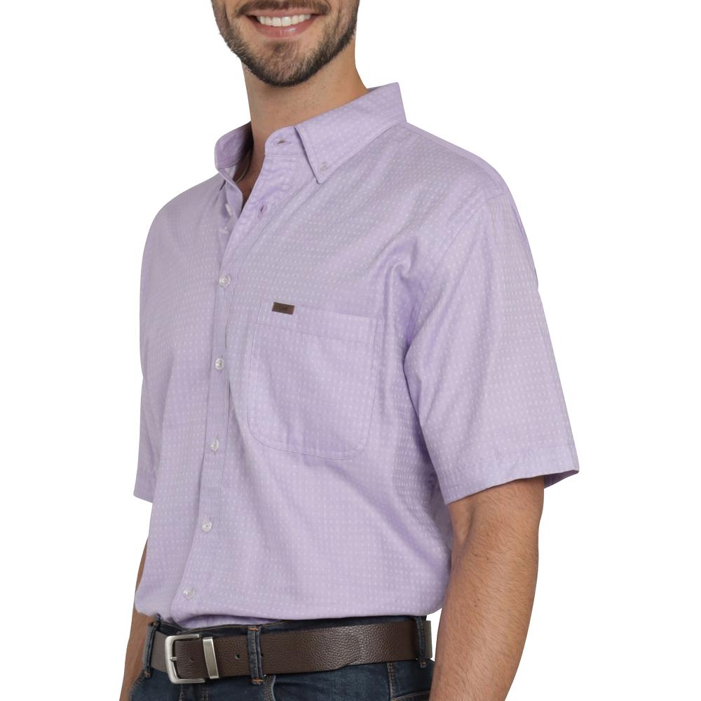 Foto 6 pulgar | Camisa Lee Hombre Classic Regular Manga Corta 765 Lila