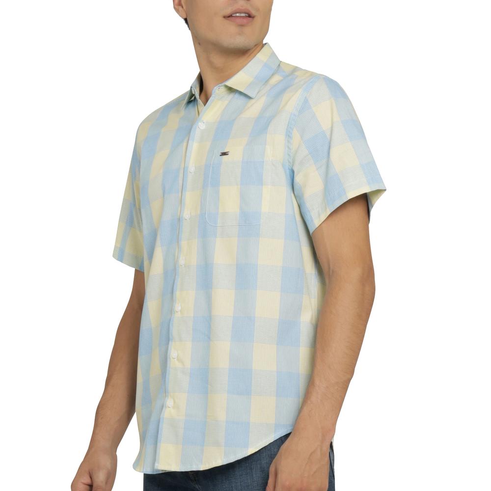 Foto 6 pulgar | Camisa Lee Hombre Quality Genuine Slim Fit Manga Corta 801 Amarillo