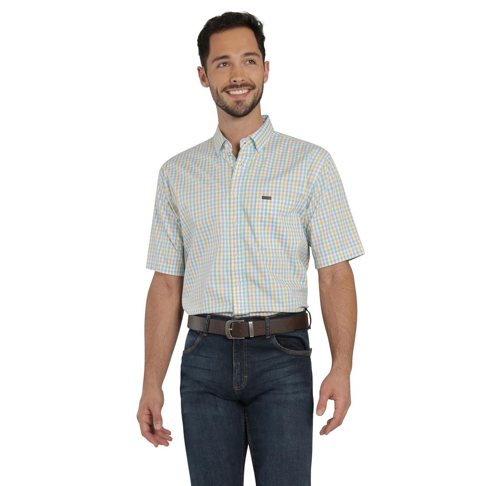 Foto 2 pulgar | Camisa Lee Hombre Classic Regular Manga Corta 757 Amarillo