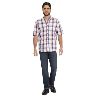 Foto 4 | Camisa Lee Hombre Classic Regular Manga Corta 819 Azul Marino