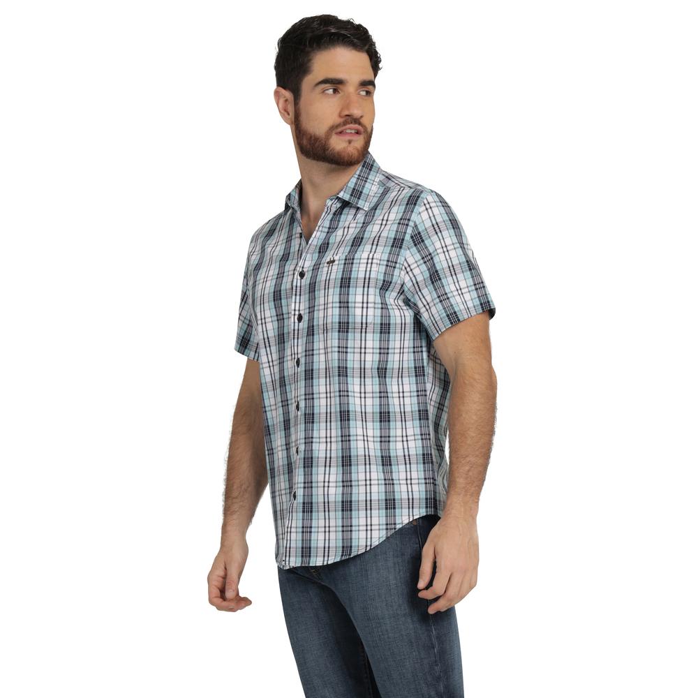Foto 3 pulgar | Camisa Lee Hombre Quality Genuine Slim Fit Manga Corta 836 Azul