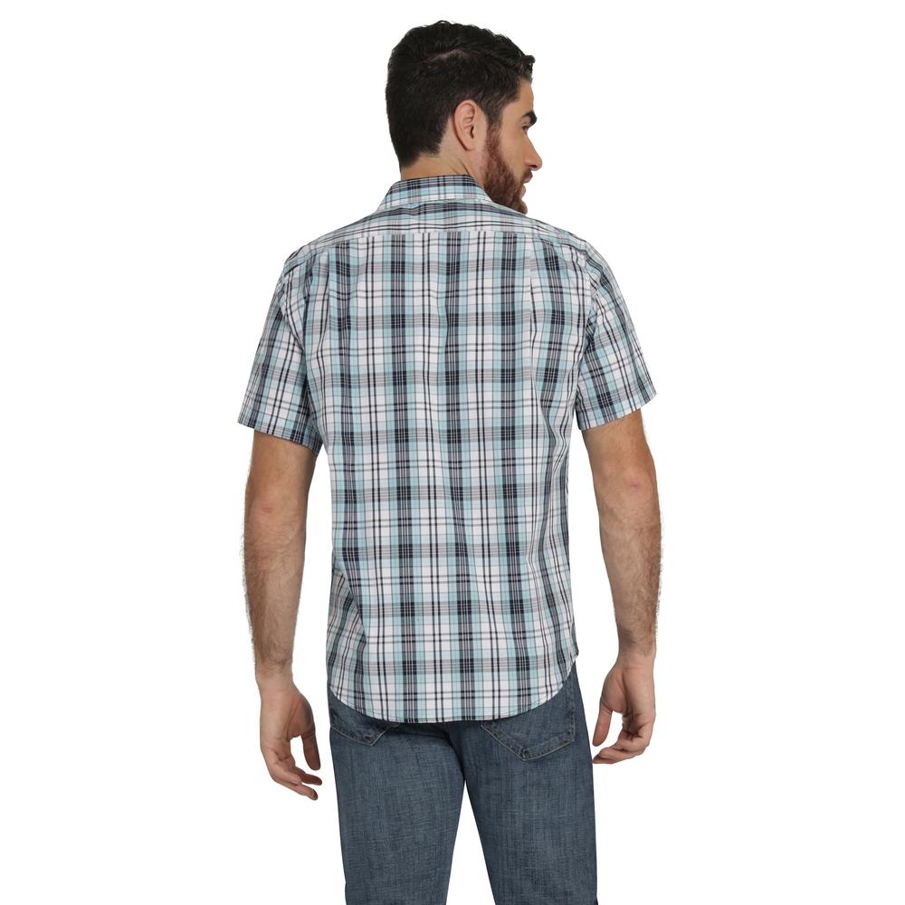 Foto 4 pulgar | Camisa Lee Hombre Quality Genuine Slim Fit Manga Corta 836 Azul