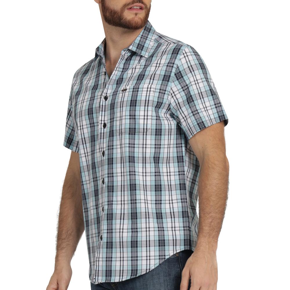 Foto 6 pulgar | Camisa Lee Hombre Quality Genuine Slim Fit Manga Corta 836 Azul