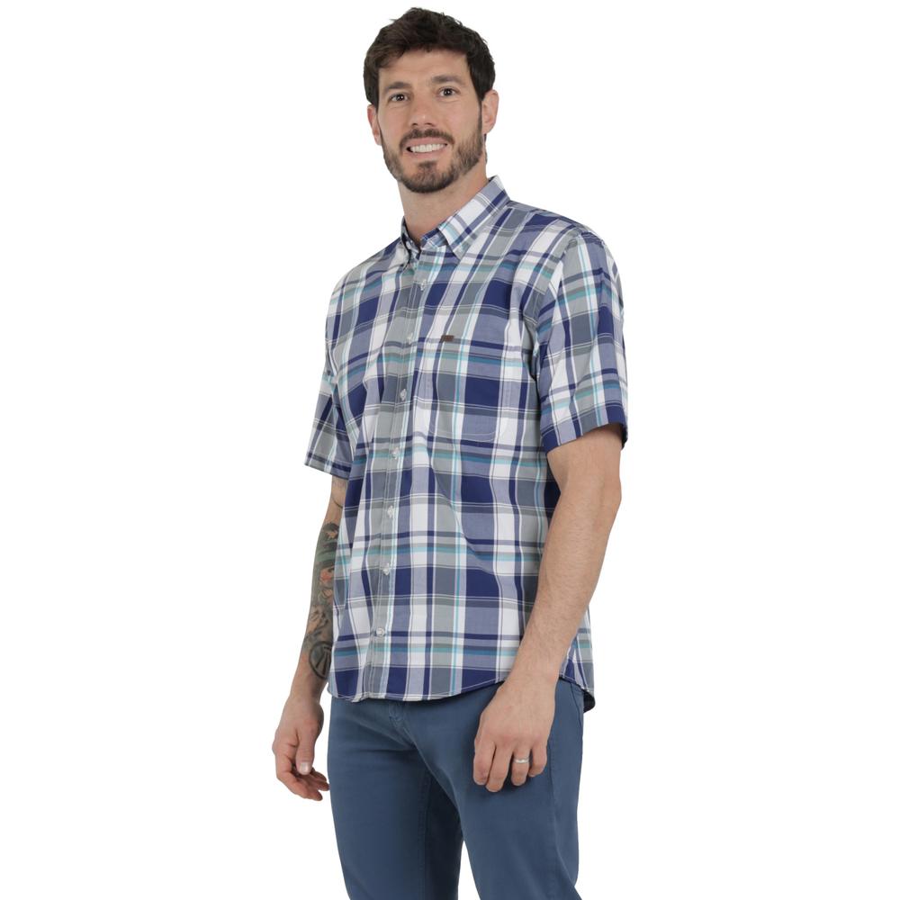 Foto 3 pulgar | Camisa Lee Hombre Classic Regular Manga Corta 720 Azul