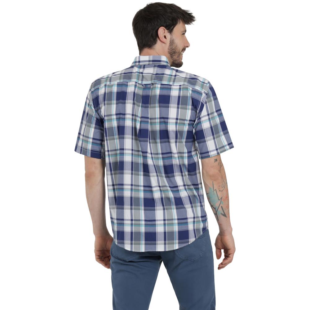 Foto 4 pulgar | Camisa Lee Hombre Classic Regular Manga Corta 720 Azul