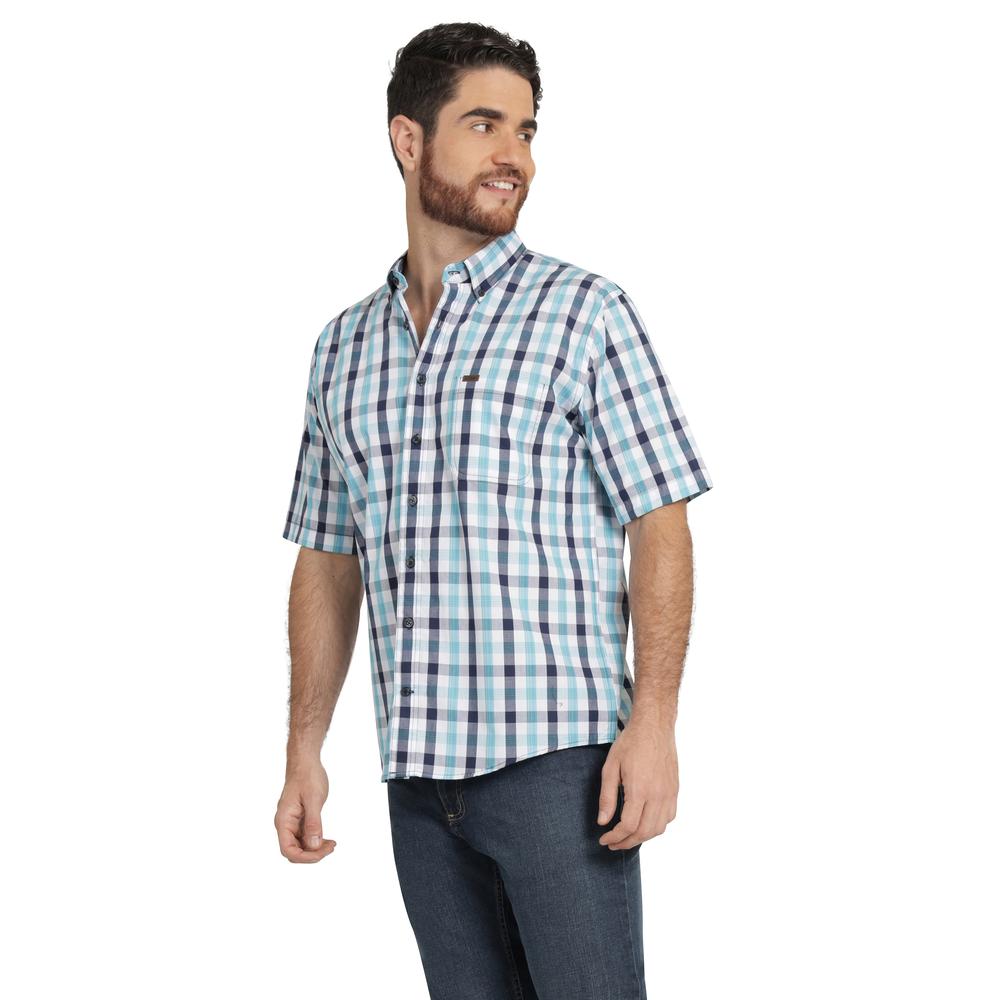 Foto 3 pulgar | Camisa Lee Hombre Classic Regular Manga Corta 758 Azul