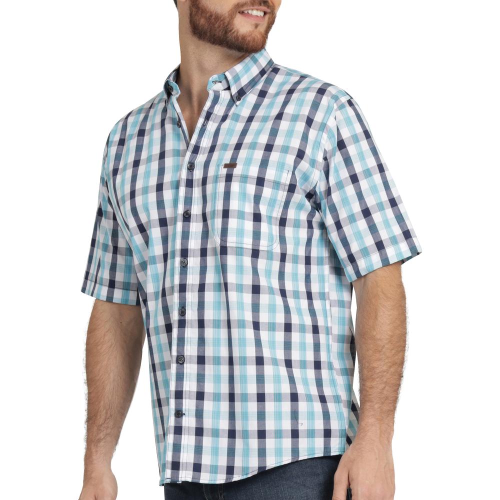 Foto 6 pulgar | Camisa Lee Hombre Classic Regular Manga Corta 758 Azul