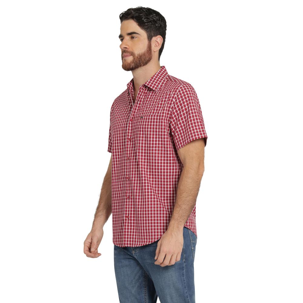 Foto 3 pulgar | Camisa Lee Hombre Quality Genuine Slim Fit Manga Corta 837 Vino