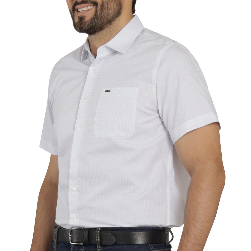 Foto 6 pulgar | Camisa Lee Hombre Quality Genuine Slim Fit Manga Corta 799 Blanco