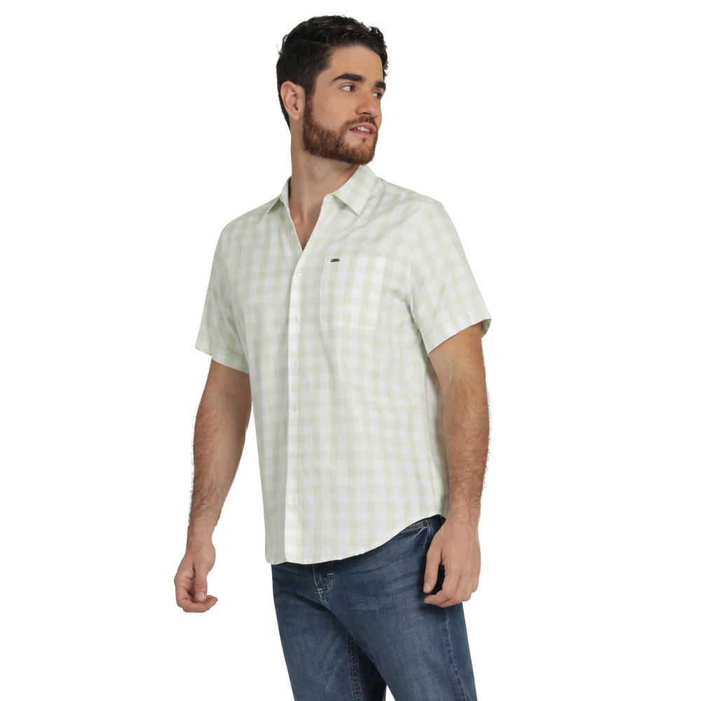 Foto 3 pulgar | Camisa Lee Hombre Quality Genuine Slim Fit Manga Corta 800 Verde