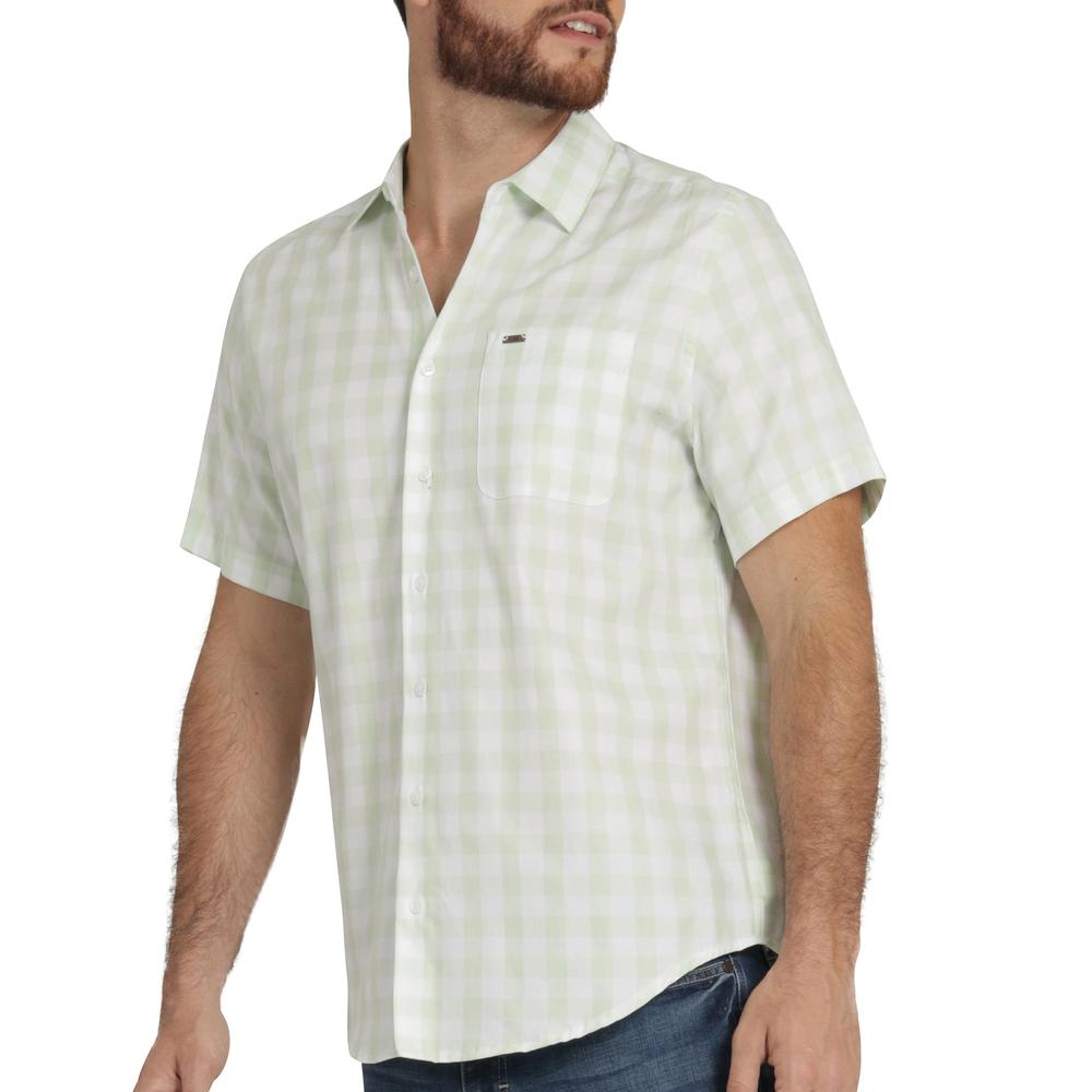 Foto 6 pulgar | Camisa Lee Hombre Quality Genuine Slim Fit Manga Corta 800 Verde