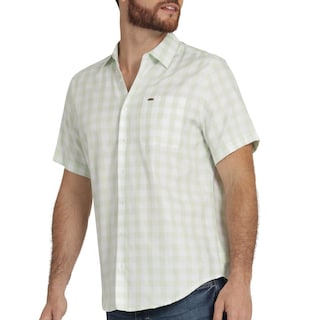 Foto 5 | Camisa Lee Hombre Quality Genuine Slim Fit Manga Corta 800 Verde