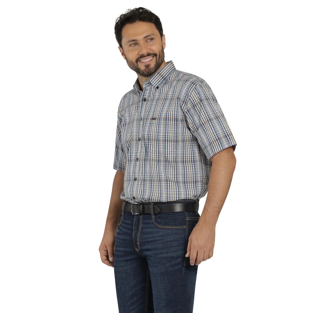 Foto 2 | Camisa Lee Hombre Classic Regular Manga Corta 768 Azul Marino