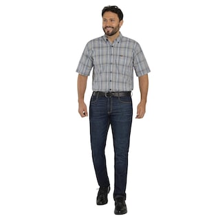 Foto 4 | Camisa Lee Hombre Classic Regular Manga Corta 768 Azul Marino