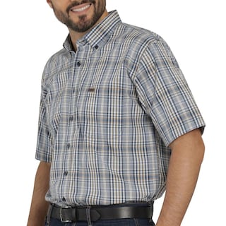 Foto 5 | Camisa Lee Hombre Classic Regular Manga Corta 768 Azul Marino