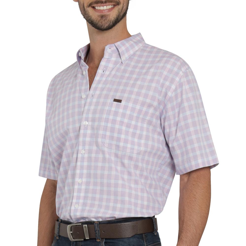 Foto 6 pulgar | Camisa Lee Hombre Classic Regular Manga Corta 830 Azul