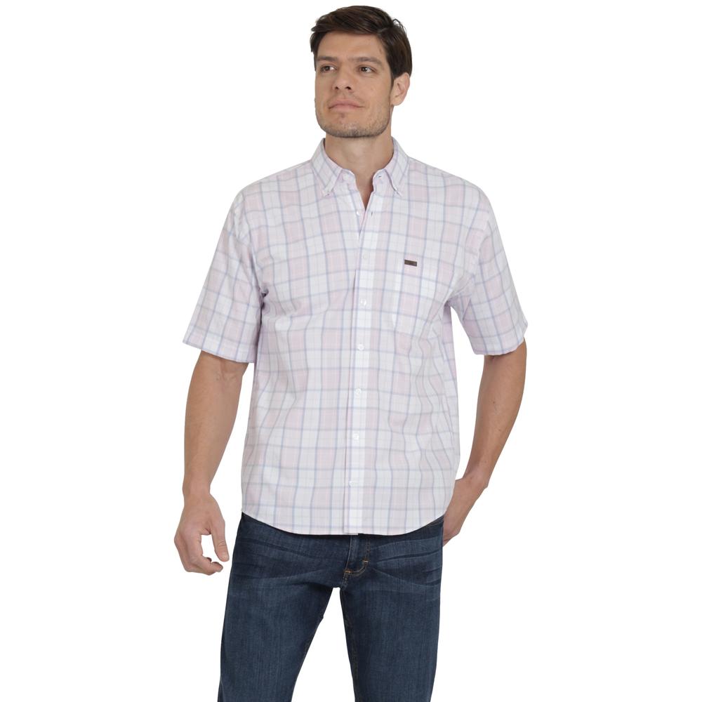 Foto 1 | Camisa Lee Hombre Classic Regular Manga Corta 770 Rosa