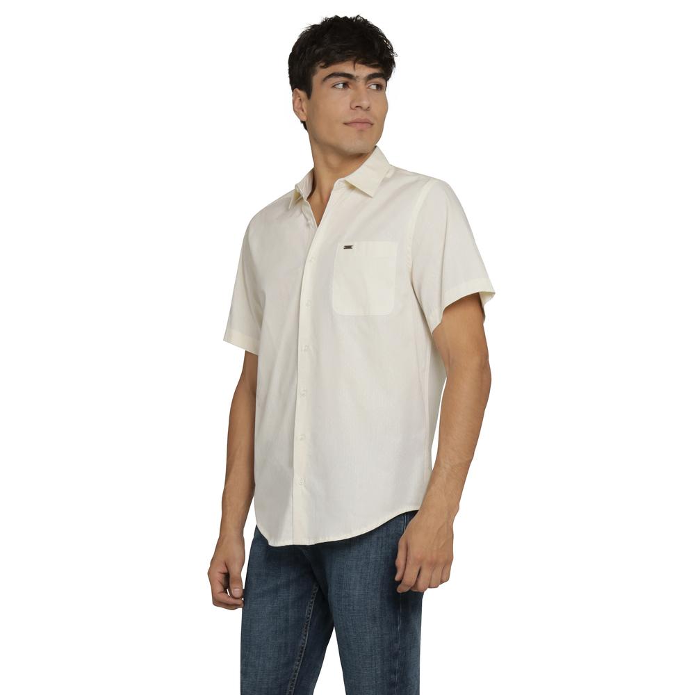 Foto 3 pulgar | Camisa Lee Hombre Quality Genuine Slim Fit Manga Corta 833 Amarillo