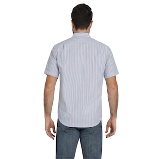 Foto 3 | Camisa Lee Hombre Quality Genuine Slim Fit Manga Corta 804 Azul