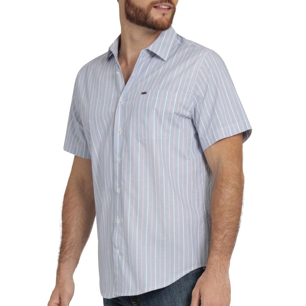 Foto 6 pulgar | Camisa Lee Hombre Quality Genuine Slim Fit Manga Corta 804 Azul