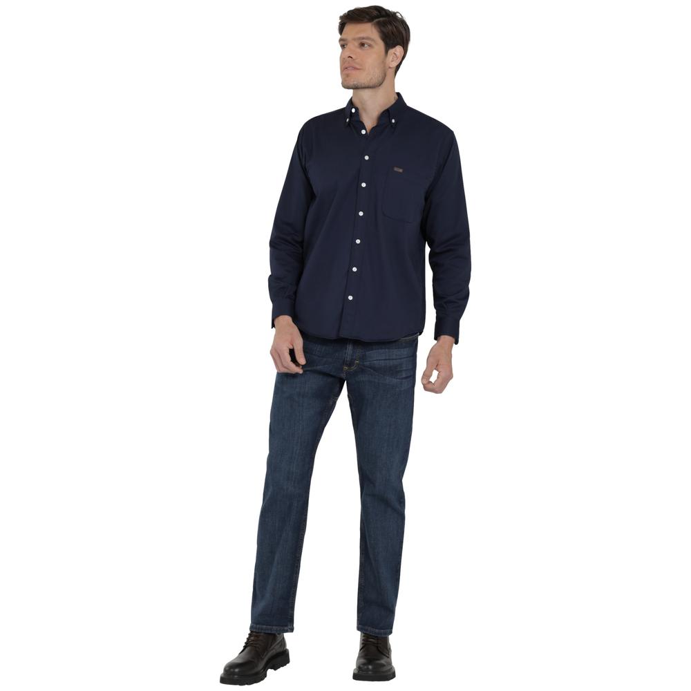 Foto 5 pulgar | Camisa Lee Hombre Classic Regular Manga Larga 633 Azul Marino