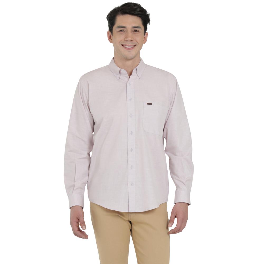 Foto 2 pulgar | Camisa Lee Classic Regular Manga Larga Lila para Hombre