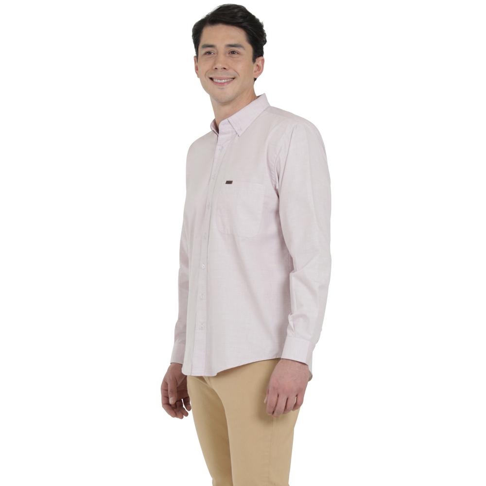 Foto 2 | Camisa Lee Classic Regular Manga Larga Lila para Hombre