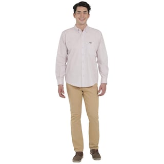 Foto 4 | Camisa Lee Classic Regular Manga Larga Lila para Hombre