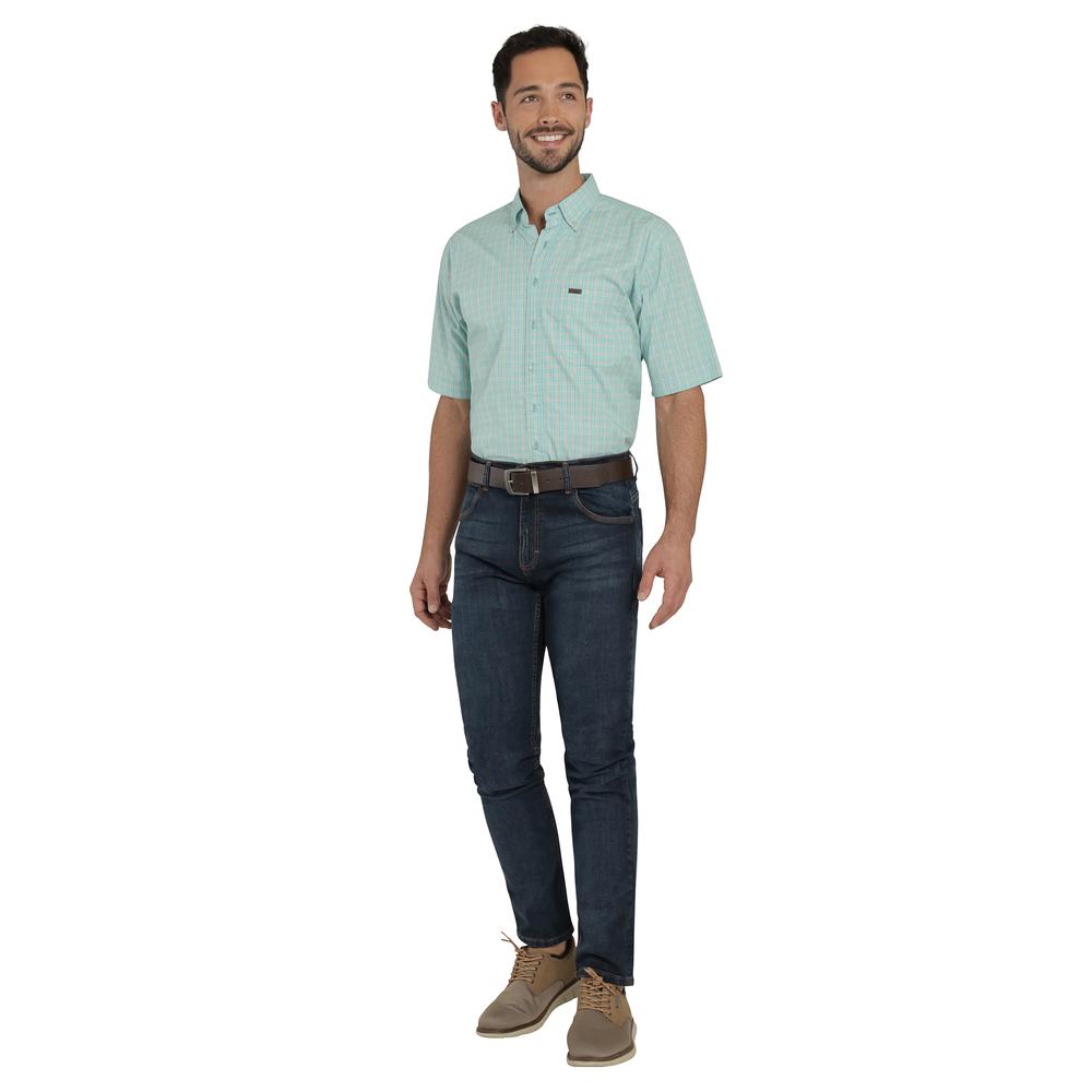 Foto 5 pulgar | Camisa Lee Hombre Classic Regular Manga Corta 789 Verde