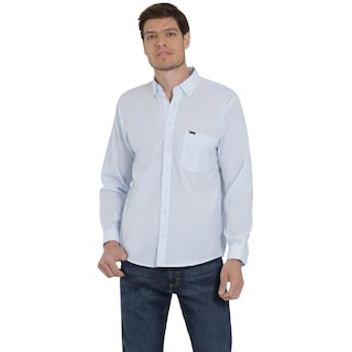 Foto 1 | Camisa Lee Classic Regular Manga Larga 151 Azul Cielo para Hombre