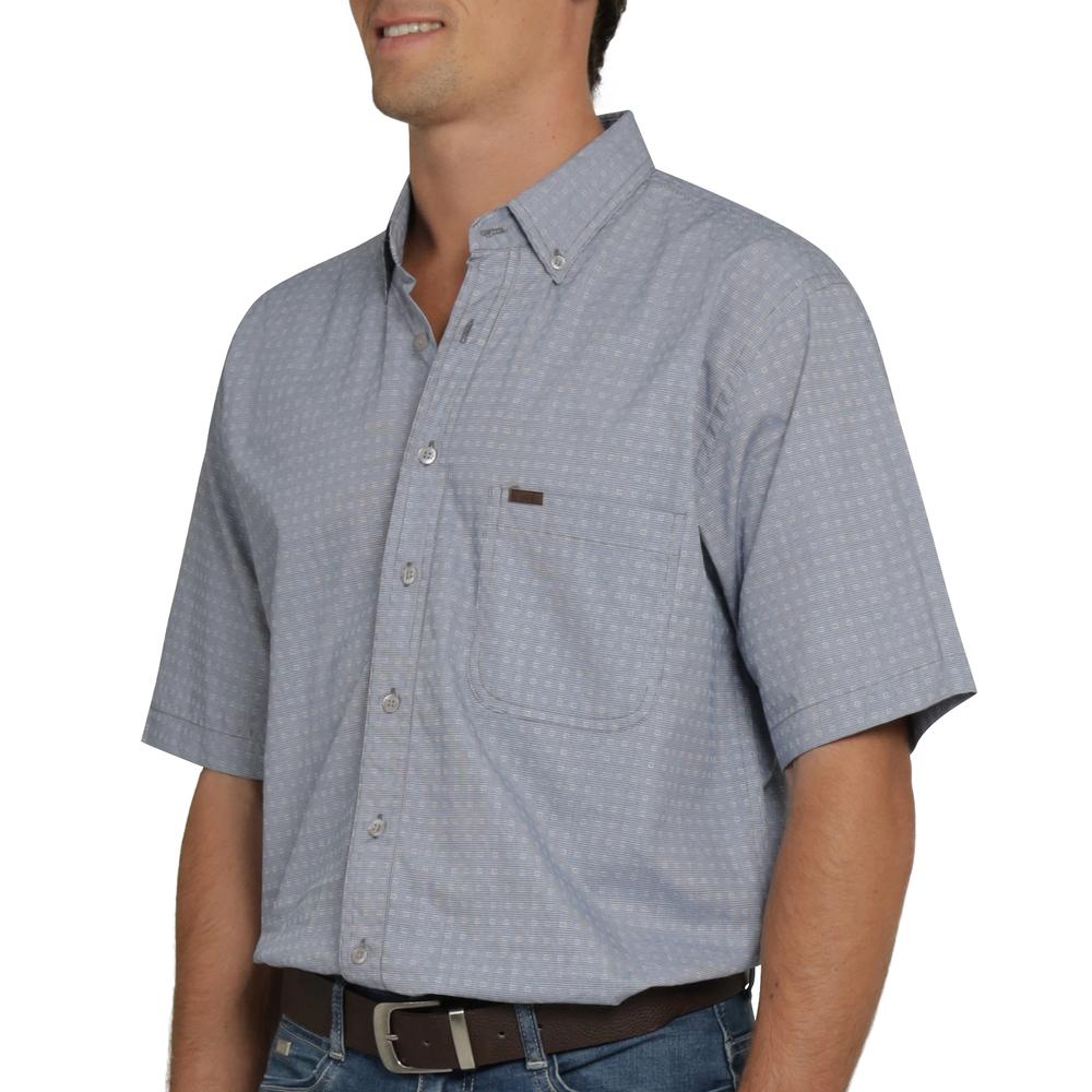 Foto 6 pulgar | Camisa Lee Classic Regular Manga Corta 786 Gris para Hombre