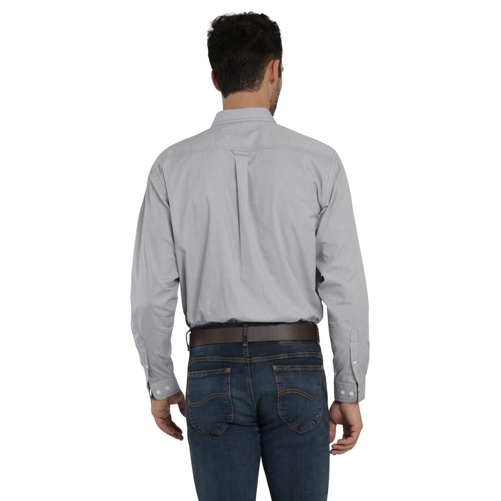 Foto 4 pulgar | Camisa Lee Classic Regular Manga Larga 879 Gris para Hombre