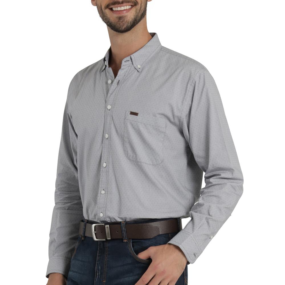 Foto 6 pulgar | Camisa Lee Classic Regular Manga Larga 879 Gris para Hombre