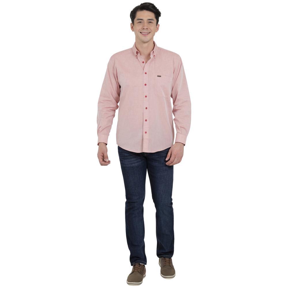Foto 5 pulgar | Camisa Lee Classic Regular Manga Larga 740 Naranja para Hombre