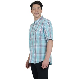 Foto 2 | Camisa Lee Hombre Classic Regular Manga Corta 759 Azul
