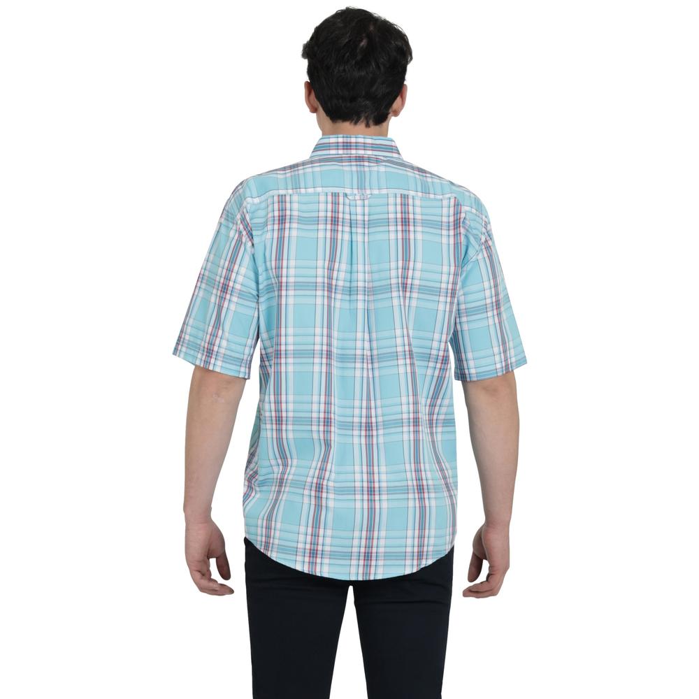 Foto 4 pulgar | Camisa Lee Hombre Classic Regular Manga Corta 759 Azul