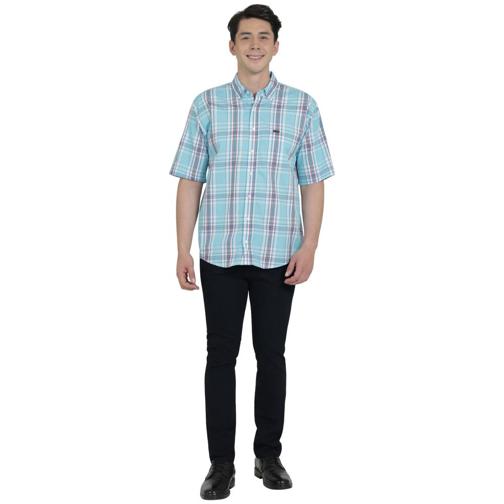 Foto 5 pulgar | Camisa Lee Hombre Classic Regular Manga Corta 759 Azul
