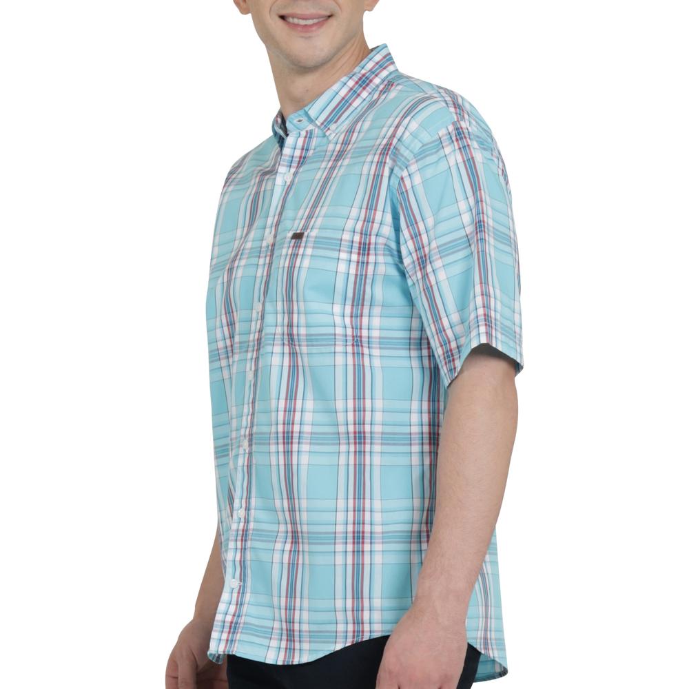 Foto 6 pulgar | Camisa Lee Hombre Classic Regular Manga Corta 759 Azul