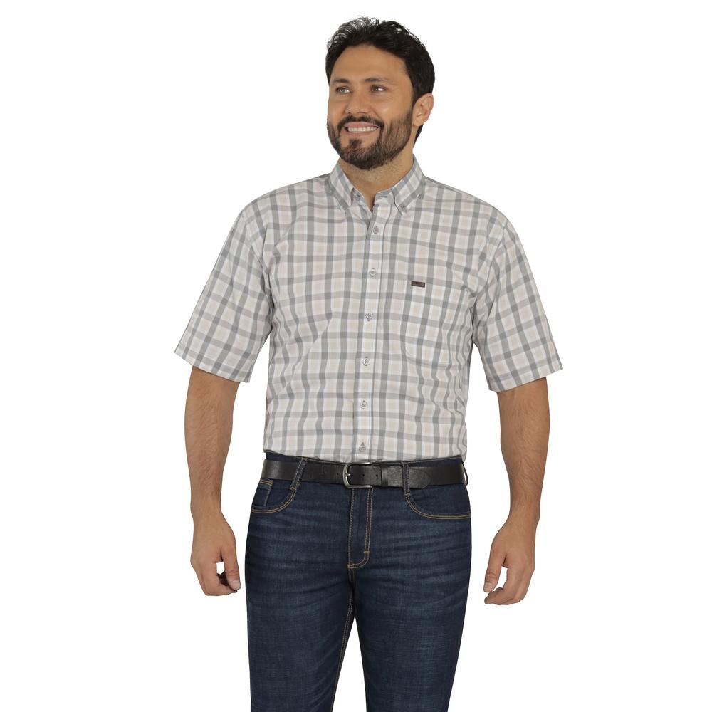 Foto 2 pulgar | Camisa Lee Hombre Classic Regular Manga Corta 769 Gris