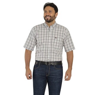 Foto 1 | Camisa Lee Hombre Classic Regular Manga Corta 769 Gris