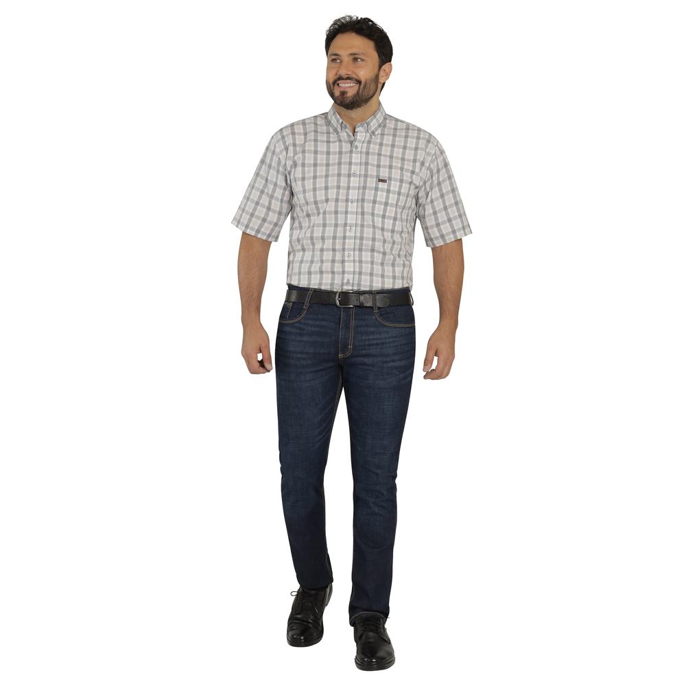 Foto 5 pulgar | Camisa Lee Hombre Classic Regular Manga Corta 769 Gris